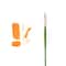 12 Pack: Firenze Long Handle Bright Brush by Artist's Loft™
